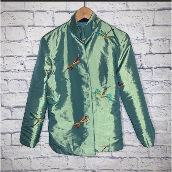 Vintage Dragonfly Reversible Blazer - Picture 9 of 10